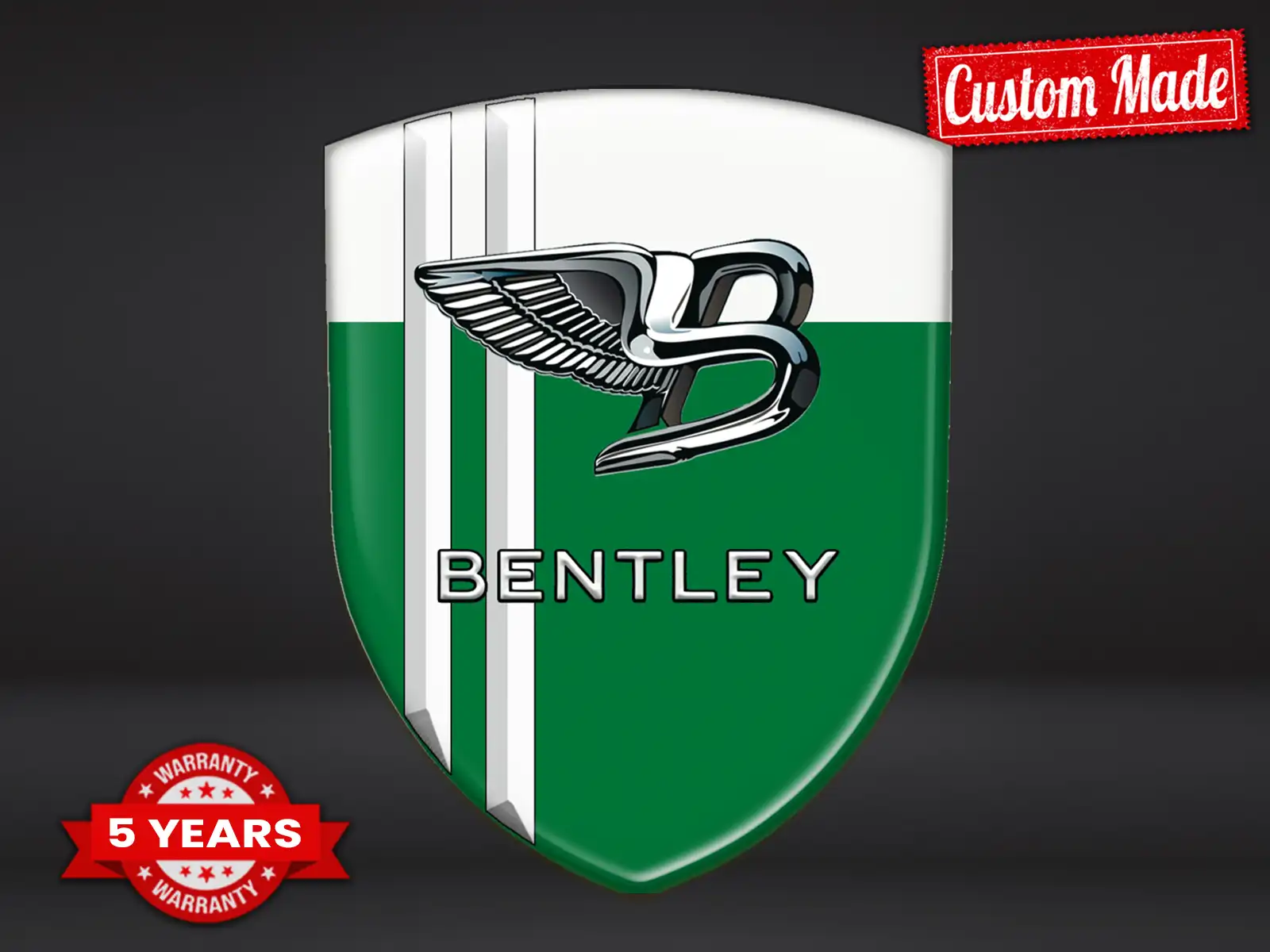Bentley Letras Pegatinas Auto Máximo Resistente Actual Estilo Pro